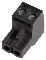 MOLEX 39520-0002 Pluggable Terminal Block, Eurostyle, 5 mm, 2 Positions, 26 AWG, 12 AWG, 3.31 mm², Screw