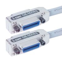 L-COM CIB24-03M Computer Cable, IEEE-488 / GPIB 24 Position Plug + IEEE-488 / GPIB 24 Position Receptacle