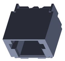 TE CONNECTIVITY 1734709-2 Pin Header, R/A, Wire-to-Board, 1 mm, 1 Rows, 2 Contacts, Surface Mount Right Angle, HPI Series