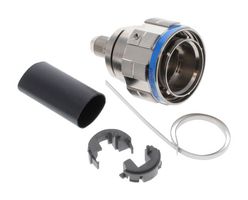 AMPHENOL PCD KIT38081NI Connector Backshell, Backshell, RJ45 Plugs, 180°, Aluminum Alloy Body