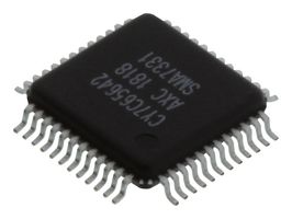 INFINEON CY7C65642-48AXC USB Interface, USB Hub Controller, USB 2.0, 3.15 V, 3.6 V, TQFP, 48 Pins