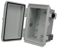 BUD INDUSTRIES PTQ-11038 Plastic Enclosure, Multipurpose, Polycarbonate, Glass Fibre Reinforced, 85.09 mm, 100.08 mm