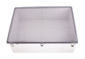 BUD INDUSTRIES PTQ-11077-C Plastic Enclosure, Multipurpose, Polycarbonate, Glass Fibre Reinforced, 180.09 mm, 400.05 mm