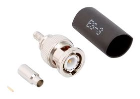 AMPHENOL RF 031-6925 RF / Coaxial Connector, IP67, BNC Coaxial, Straight Plug, Solder, Crimp, 50 ohm, RG316