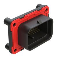 AMPHENOL SINE/TUCHEL ATS15-34PA2-BM01 Automotive Connector, Double Latch, Key A, BoardLock ATS Series, Straight Receptacle, 34 Contacts