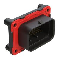 AMPHENOL SINE/TUCHEL ATS15-34PB1-BM01 Automotive Connector, Single Latch, Key B, ATS Series, Straight Receptacle, 34 Contacts, PCB Pin