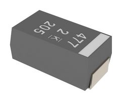 KEMET A700V477M002PTE009 Polymer Aluminium Electrolytic Capacitor, 470 µF, 2 V, 2917 [7343 Metric], 0.009 ohm