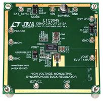 ANALOG DEVICES DC2113A Demonstration Board, LTC3649EFE28#PBF-ES, Synchronous Step Down Regulator