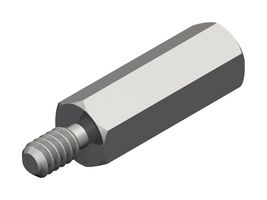 KEYSTONE 24290 Standoff, Stainless Steel, M3 x 0.5, Hex Male-Female, 12 mm