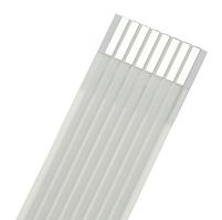 MOLEX 15167-0721 Cable FFC / FPC, 4 Hilos, 1 mm, Contactos del Mismo Lado, 12 ", 305 mm, Blanco