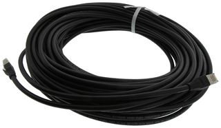 L-COM TRD695AHFP-BLK-75 Cable Ethernet, Cat6a, RJ45 Macho a RJ45 Macho