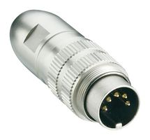 LUMBERG 0332 05-1 Circular Connector, Standard Circular Connector, 0332 Series, Cable Mount Receptacle, 5 Contacts