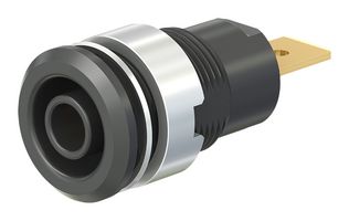 66.9328-21 STAUBLI, Banana Test Connector, Plug, Cable Mount