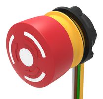 EAO 84-5330.0040 Interruptor para Paro de Emergencia, SPST-NO, SPST-NC, Twist to Release, Cable, 3 A, 120 V