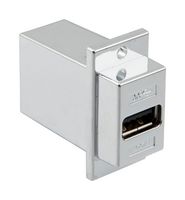 L-COM ECF504-30-UAAS-HR Adaptador de USB, USB Tipo A Hembra, USB Tipo A Hembra, USB 3.0