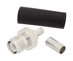 L-COM EZ-200-TF-RP-LC RF / Coaxial Connector, TNC Coaxial, Straight Jack, Solderless, Crimp, 50 ohm, LMR-200