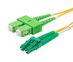 L-COM FCA-LASA-DPS2Z-10 Cable de Fibra Óptica, Monomodo, OS2, 2 Fibras, 9µm / 125µm, 32.8 ft