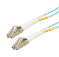 L-COM FCA-LCLC-DPM3P-07 Fiber Optic Cable, Multimode, OM3, 2 Fibers, 50µm / 125µm, 23', FCA-LCLC-DPM3P Series