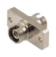 L-COM FOA-FASM1-MC0R Fiber Optic Adapter, FC Simplex, FC Simplex, Jack, Jack, Straight Panel Adapter