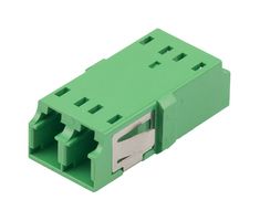 L-COM FOA-LASM2-PCUN-SCF Fiber Optic Adapter, LC Duplex, LC Duplex, Jack, Jack, Straight Panel Adapter