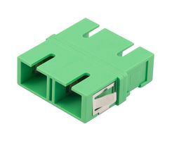 L-COM FOA-SASM2-PC0N Fiber Optic Adapter, SC Duplex, SC Duplex, Jack, Jack, Straight Adapter