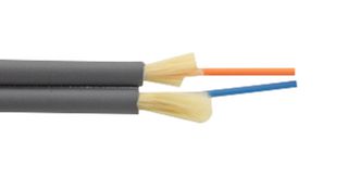 L-COM FOB30OM1PSZ-M Cable de Fibra Óptica, Multimodo, 62.5µm/125µm, 2 Fibras, 2.9 mm, 3.3 ft, 1 m