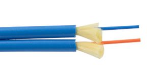 L-COM FOB30OM1RBZ-M Cable de Fibra Óptica, Multimodo, 62.5µm/125µm, 2 Fibras, 2.9 mm, 3.3 ft, 1 m