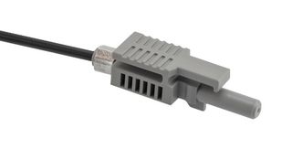 L-COM FOC-4503PFS22SL Fiber Optic Connector, HFBR-4503 Simplex, Gray, Plastic Body