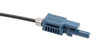 L-COM FOC-4513PFS22BL Fiber Optic Connector, HFBR-4513 Simplex, Blue, Plastic Body