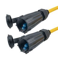 L-COM FOCA2LCSM-2 Fiber Optic Cable, Singlemode, 2 Fibers, LC Duplex to LC Duplex, 6.6 ft
