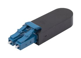 L-COM FOL-AT-LCUSM-10D Fiber Optic Attenuator, LC Connector, PC Polish, 10 dB, 1.31 µm