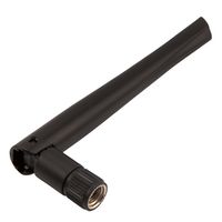 L-COM HG2402RD-1-RSF RF Antenna, 2.4 to 2.5GHz, WiFi / WLAN / Bluetooth / ISM / IoT, 2dBi, 50ohm, RP SMA Connector