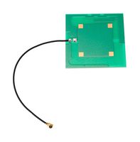 L-COM HG821-3PUSQ-100IPEX RF Antenna, 1.71 to 2.2 GHz, PCB, 3 dBi, 50 ohm, Adhesive