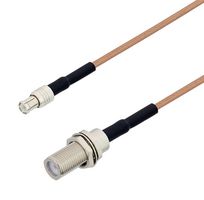 L-COM LCCA30063-FT5 RF / Coaxial Cable Assembly, 5 ft, 1.5 m, RG178, MCX Plug, MCX Bulkhead Jack, 50 ohm