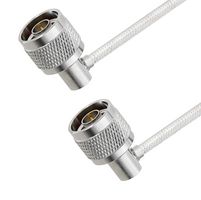 L-COM LCCA30079-FT4 RF / Coaxial Cable Assembly, 4 ft, 1.2 m, 0.141 Hand Formable, N Type Right Angle Plug