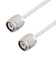 L-COM LCCA30083-FT4 RF / Coaxial Cable Assembly, 4 ft, 1.2 m, 0.141 Hand Formable, TNC Plug, TNC Plug, 50 ohm