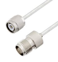 L-COM LCCA30086-FT4 RF / Coaxial Cable Assembly, 4 ft, 1.2 m, 0.141 Hand Formable, TNC Plug, TNC Jack, 50 ohm