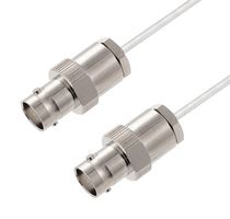 L-COM LCCA30089-FT2 RF / Coaxial Cable Assembly, 2 ft, 609.6 mm, 0.141 Hand Formable, BNC Jack, BNC Jack, 50 ohm