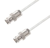 L-COM LCCA30129-FT2 RF / Coaxial Cable Assembly, 2 ft, 609.6 mm, 0.085 Hand Formable, BNC Jack, BNC Jack, 50 ohm