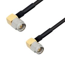 L-COM LCCA30133-FT10 RF / Coaxial Cable Assembly, 10 ft, 3.05 m, 0.085 Hand Formable, SMA Right Angle Plug