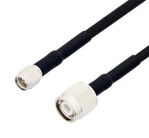 L-COM LCCA30360-FT5 RF / Coaxial Cable Assembly, 5 ft, 1.5 m, RG223, SMA Plug, TNC Plug, 50 ohm
