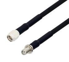 L-COM LCCA30362-FT1.5 Cable RF / Coaxial ensamblado, 1.5 ft, 457.2 mm, RG223, SMA Macho, SMA Jack Pasamuro, 50 ohm