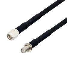 L-COM LCCA30362-FT2 Cable RF / Coaxial ensamblado, 2 ft, 609.6 mm, RG223, SMA Macho, SMA Jack Pasamuro, 50 ohm