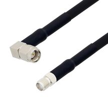 L-COM LCCA30369-FT1.5 Cable RF / Coaxial ensamblado, 1.5 ft, 457.2 mm, RG223, SMA Macho de Ángulo Recto, SMA hembra