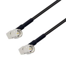 L-COM LCCA30383-FT4 RF / Coaxial Cable Assembly, 4 ft, 1.2 m, CA-100, SMA Right Angle Plug, SMA Right Angle Plug