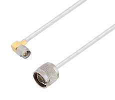 L-COM LCCA30411-FT1.5 RF / Coaxial Cable Assembly, 1.5 ft, 457.2 mm, 0.141 Hand Formable, N Type Plug