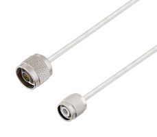 L-COM LCCA30444-FT4 RF / Coaxial Cable Assembly, 4 ft, 1.2 m, 0.141 Hand Formable, N Type Plug, TNC Plug, 50 ohm