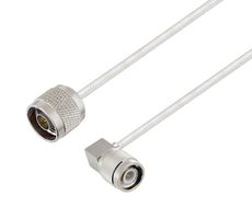 L-COM LCCA30445-FT1 RF / Coaxial Cable Assembly, 1 ft, 304.8 mm, 0.141 Hand Formable, N Type Plug