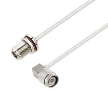 L-COM LCCA30457-FT6 RF / Coaxial Cable Assembly, 6 ft, 1.8 m, 0.141 Hand Formable, N Type Bulkhead Jack