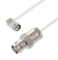 L-COM LCCA30461-FT4 RF / Coaxial Cable Assembly, 4 ft, 1.2 m, 0.141 Hand Formable, BNC Jack, TNC Right Angle Plug